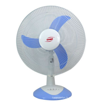 Ventilateur de bureau solaire 12V C.C (FT-40DC-B)